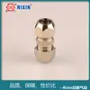 Fabricante Zhuji Rixin Atacado Conexões de Cobre de Dupla Ponta/Conexões de Tubo de Cobre/Virola para Tubo de Óleo Passante Conexões Pneumáticas para Compressor de Ar