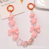 Novo Sino dos Ventos Colorido Fofo Chaveiro Pingente com Contas de Acrílico Item Quente de Celebridade da Internet Acessório Pingente para Bolsa Cordão para Celular