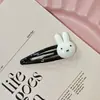 Pinza para el pelo de conejo Miffy linda para niños, pinza lateral de dibujos animados, pinza BB, suave, linda, estilo japonés, pinza para el pelo de conejo, pinza lateral para el flequillo, accesorio para el pelo