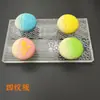 Set de Herramientas para Frutas y Acrílico, Herramientas para Wagashi, Herramientas para Frutas de Té, Palitos Triangulares, Juego Completo de Herramientas, Fruta Tang