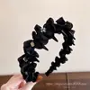 Diadema de estilo de cabello para la frente de caña alta 2026, versátil con dientes para un agarre antideslizante, diadema para lavarse la cara, colección de accesorios para el cabello para mujeres