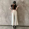 Calça de Caminhada Feminina com Resfriamento a Ar 2026 Verão Petite Reta Justa Calça de Moletom Emagrecedora Versátil Casual