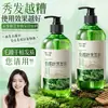 Baizhentang Platycladus orientalis aloe vera shampoo limpo e macio atacado refrescante e macio cabelo liso cuidado com cabelo sedoso