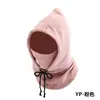 Venda Direta de Fábrica Inverno Ajustável Polar Fleece Capuz Cachecol e Proteção de Pescoço Integrados para Exterior à Prova de Vento e Frio Chapéu Quente