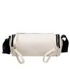 Bolsa rolo cilíndrica Nova bolsa quadrada pequena estilo coreano moda estilo Hong Kong casual simples bolsa de ombro transversal