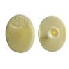Ponto direto da fábrica ventosa de silicone oval escova de lavar o rosto para fora conveniente escova de lavar o rosto para limpar os poros