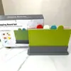 Cocina Hogar Clasificación Tabla de Cortar Juego de Cuatro Piezas Juego de Tablas de Cortar de PP Tabla de Cortar de Plástico Grado Alimenticio Suplemento Alimenticio para Bebés Tabla de Cortar