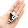 Nuevo llavero colgante aj1 generación caja sorpresa joyería zapato mini aj estéreo 3D modelo de zapato aj TikTok de moda venta caliente