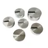 Peso de Aço Inoxidável 1kg 2kg 5kg Peso com Ranhura em Forma de C Antiderrapante com Ranhura Côncava e Convexa Pode Ser Equipado com Base de Gancho