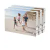 Marco de fotos acrílico caliente transfronterizo péndulo magnético DIY cuadrado tarjeta goo tarjeta de precio de cristal marco de fotos transparente-