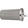 2205 Cartucho de Filtro de Acero Inoxidable No Estándar Elemento Filtrante Tipo Y de Aleación de Titanio