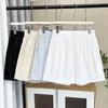 Talla Grande para Mujer Verano Nuevo Estilo 100kg Gordo mm Simple Pequeño Fresco Encaje Shorts Casual Línea A Pantalones Pierna Ancha 7434