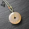 Pendente Natural Atacado Ágata Padrão Dragão Ruyi Nuvem Cadeado, Cadeado da Paz, Folha de Calcedônia, Cabacinha, Ornamento de Jade