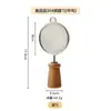 Gadget Criativo de Cozinha para Assar com Cabo de Madeira, Escorredor de Macarrão, Batedor de Ovos, Conjunto Amassador de Comida para Bebê Doméstico