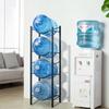 Estante para Cubos de Piso para Uso Doméstico, Estante para Cubos de Drenaje Individual y Doble, Estante Personalizado de Múltiples Niveles para Dispensador de Agua de Oficina