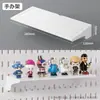 Painel de Parede Perfurado sem Furos com Grande Capacidade para Armazenamento, Prateleira de Exibição DIY para Miniaturas na Sala de Estar ou Hall de Entrada