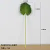 Simulación punta de PU hoja de girasol hoja marrón hoja de girasol hoja de plátano planta verde escena diseño utilería de fotografía adornos de ilustración