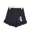 Pantalones Cortos de Algodón Puro con Volantes para Niñas Verano 2024, Estilo Holgado Casual Delgado, Pantalones para Bebé Moda Coreana Tendencia