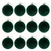 Decorações de Natal 3/4/5/6/8/10/12/15/20cm bordô, off-white, cor de café bolas de Natal aveludadas