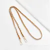 Cadenas para bolsos al por mayor transfronterizas, cadenas de metal y cuero, correas para bolsos cruzados, correas de hombro de repuesto, correas de conversión para accesorios, disponibles para compra individual
