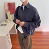Camisas a Cuadros Relajadas de Manga Larga para Hombres y Mujeres en Otoño Delgadas Estilo Retro Americano Casual Silueta Suelta Camisas con Protección Solar