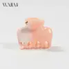 Wjia Accesorios Franceses para el Cabello Procesamiento Personalización Pinza de Tiburón Pinza para Recogido Parcial Personalización por Dibujo o Muestra Pinza de Garra Fabricación de Muestras