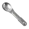 Cuchara medidora de acero inoxidable para hornear, cuchara de café con báscula, cuchara para condimentos, cuchara redonda multi-tamaño de cocina, de venta caliente transfronteriza, en stock