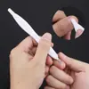 Herramientas para Uñas Tenedor para Piel Muerta Lima de Papel de Lija Exfoliante y con Rebabas Empujador de Piel Muerta Lima Exfoliante para Uñas Lima para Uñas de Manicura