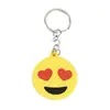 Chaveiro de Expressão de Borracha Macia Pvc Fofo Acessórios para Mochila Carro Acessórios de Rosto Sorridente Fabricante Atacado Pequeno Presente Pingente