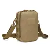 Fabricante em estoque bolsa de ombro casual para esportes ao ar livre ciclismo corrida bolsa de ombro camuflada tática bolsa de suspensão de pá plana