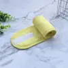 Diadema de Velcro para Lavarse la Cara, Estilo Simple Europeo y Americano, Diadema Deportiva para Yoga, Diadema Ancha de Belleza para Maquillaje Postparto