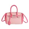 Elegante bolso de mano bicolor para mujer, nuevo modelo de moda 2026, bandolera versátil, bolso tote pequeño para salir y trabajar