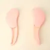 Nuevo Peine Masajeador de Pies de Huiyun, Peine Hueco para Peinar el Cabello, Peine Esponjoso para Peinar, Peine con Nervaduras, Doble Uso para Cabello Seco y Húmedo, Cabello Suave