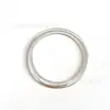 Hebilla de Cinturón Anillo Plano Aleación de Zinc Hebilla de Anillo Plano Hebilla de Bucle Redondo Cerrado Sin Costuras Hebilla de Ajuste en Forma de O para Bolsa