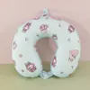 Almohada de Viaje en Forma de U para el Cuello, Almohada Portátil para Avión, Reposacabezas para el Cuello de Coche, para Dormir en Viajes Largos, Almohada Cervical en Forma de U para Trenes de Alta Velocidad