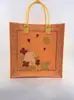 Bolso tote de fieltro Año Nuevo de la Oveja, bolso de fieltro personalizado, bolsa de regalo promocional, bolsa de almacenamiento tote de recuerdo de Año Nuevo