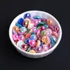 Perlas de Semicírculo de Fondo Plano de 2-14 mm Perlas de Imitación ABS Accesorios para Joyería DIY Pegamento Cremoso Funda para Teléfono