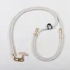 Cordón para Teléfono de Cuello Portátil Cruzado de 8 mm Hebilla Metálica de Alto Grado Ajustable Espaciador Correa para Cámara Anti-Pérdida para Exteriores