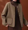 Abrigo de Tweed para Mujer Otoño 2026, Nuevo Cárdigan de Punto Moderno y Elegante para Mujer, Otoño/Invierno 2026