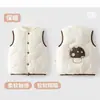 Colete de Bebê Outono e Inverno Colete Térmico de Bebê Colete Externo Infantil Colete para Meninos e Meninas Novo Colete de Primavera e Outono Casaco de Algodão