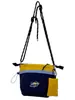 Bolso bandolera bordado de bloques de color estilo japonés, lleno de energía, inspirado en lo vintage, perfecto para estudiantes, vacaciones, compras y salidas casuales