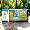 Ímãs de Geladeira de Canhoto de Ingresso Adesivos Magnéticos de Cidade Harbin Chongqing Chengdu Yunnan Saco Surpresa Viagem Loja Cultural e Criativa Tendências Culturais e Criativas