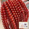 Cuentas Sueltas de Cristal Natural Pulsera de Cuentas DIY Ágata Roja del Sur Amatista Cristal Blanco Cristal de Fresa Ágata Roja del Sur