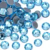 Rhinestones de Cristal de Vidrio de Espalda Plana Adhesivos Hot Melt de Fábrica Accesorios Navideños Coloridos para Ropa DIY