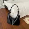 Bolso de Hombro o Axila de Gran Capacidad Color Sólido para Viajes Diarios para Mujer 2026 Verano Nuevo Bolso Tote de Moda Bolso Cruzado Casual