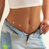 Europeu e Americano Transfronteiriço Jóias Sexy Biquíni Transparente Strass Cadeia de Cintura Verão Popular Spice Girl Flash Diamond Body Chain
