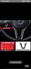 Adequado para Mercedes-Benz CLA GLA Classe A modificação interna volante fibra de carbono adesivo de lantejoulas autopeças