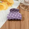 Qi Yue Clip de Garra de PVC Pequeño Clip de Pelo de Acrílico de Gama Alta para Mujeres Moño en la Parte Posterior de la Cabeza Pinza de Tiburón Accesorios para el Cabello al por Mayor