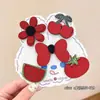 Fita Mágica Infantil Desenho Laço Renda Franja Patch para Meninas Pequenas, Fixador de Cabelo Amigo do Cabelo para Meninas