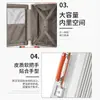 Venta al por mayor del fabricante Maleta Multifuncional con Asa Ancha 20 pulgadas Maleta de Cabina PC Equipaje con Marco de Aluminio para Hombre Estuche de Cuero con Contraseña